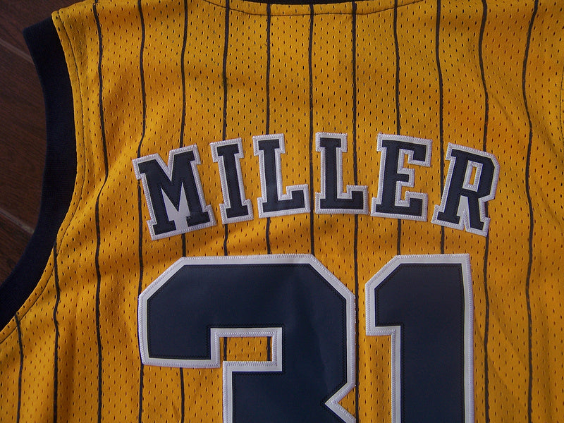 Indiana Pacers Reggie Miller #31 Throwback — Embroidered Jersey