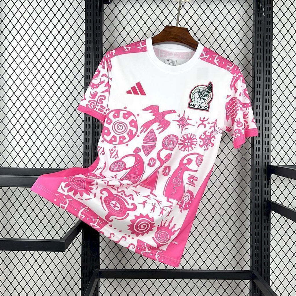 Mexico World Cup 26 Pink Concept Jersey