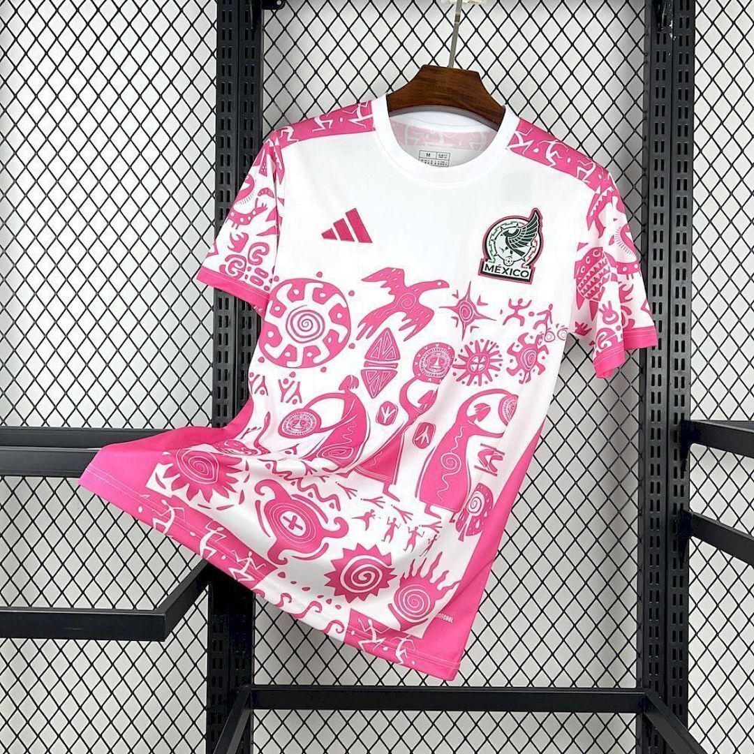 Mexico World Cup 26 Pink Concept Jersey