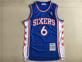 Julius Erving #6 Philadelphia 76ers 1982-83 Throwback Embroidered Jersey