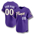 Custom Minnesota Twins Prince Jersey - Purple