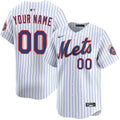 Custom New York Mets Home Jersey - White