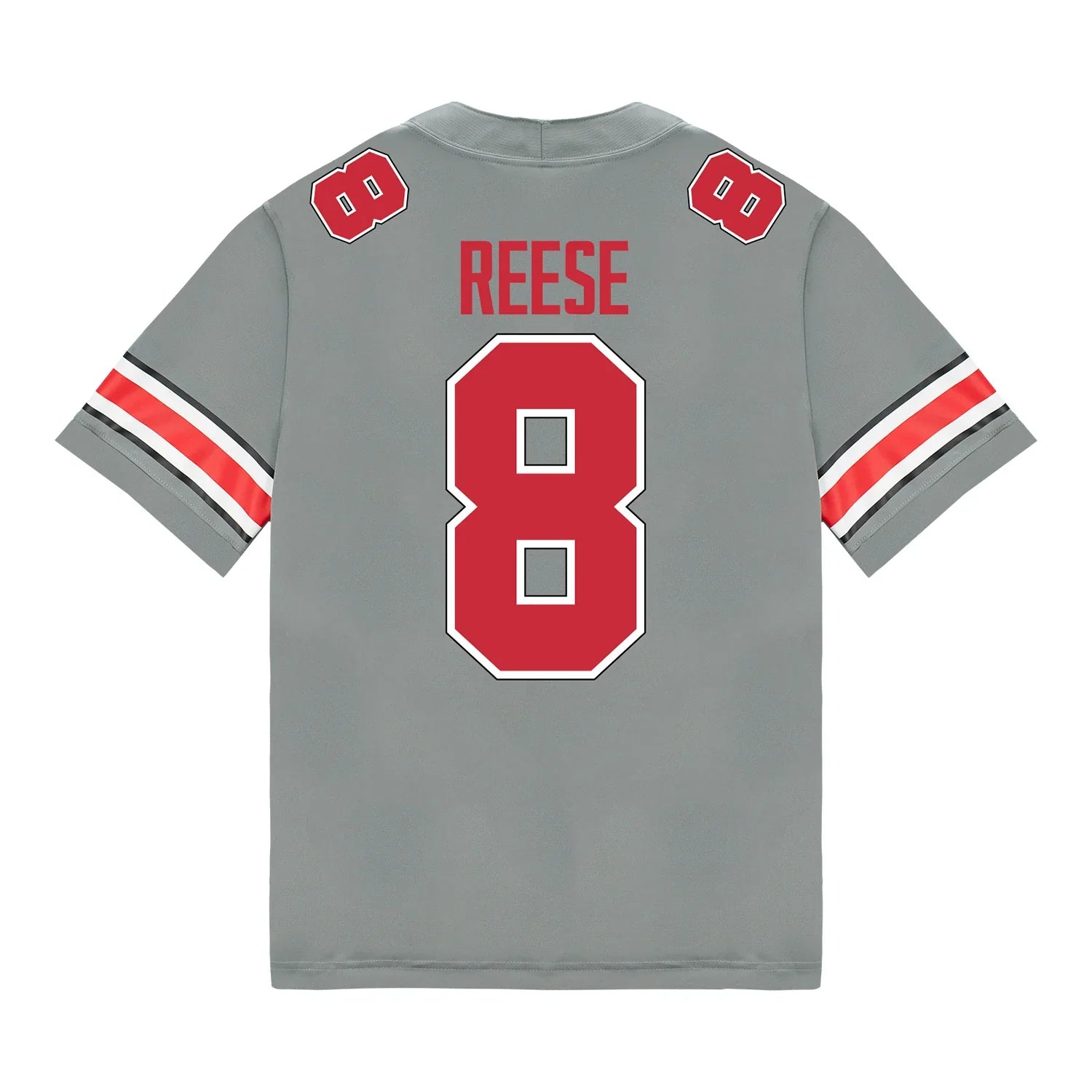 Arvell Reese Ohio State Buckeyes Jersey – Grey