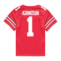 Davison Igbinosun Ohio State Buckeyes Jersey – Red