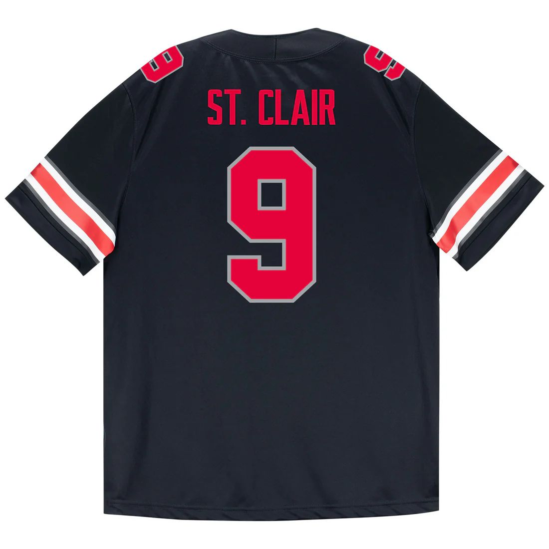 Tavien St. Clair Ohio State Buckeyes Jersey – Black