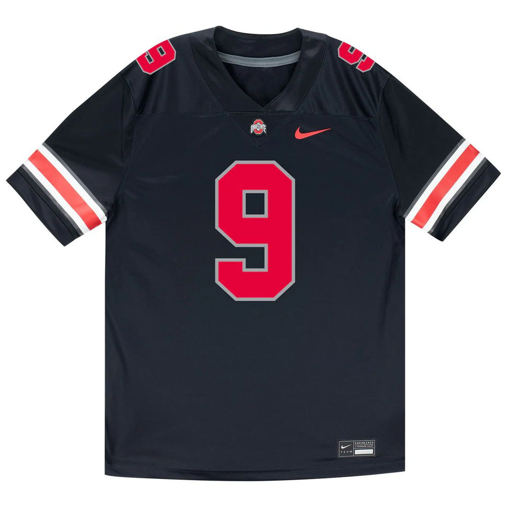 Tavien St. Clair Ohio State Buckeyes Jersey – Black