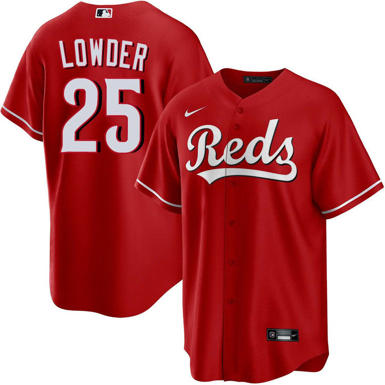 Rhett Lowder Cincinnati Reds Alternate Jersey - Red