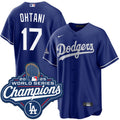 Shohei Ohtani Los Angeles Dodgers Royal 2025 Alternate World Series Champions Jersey - Royal