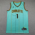 Charlotte Hornets LaMelo Ball #1 City Edition Swingman Jersey - Embroidered