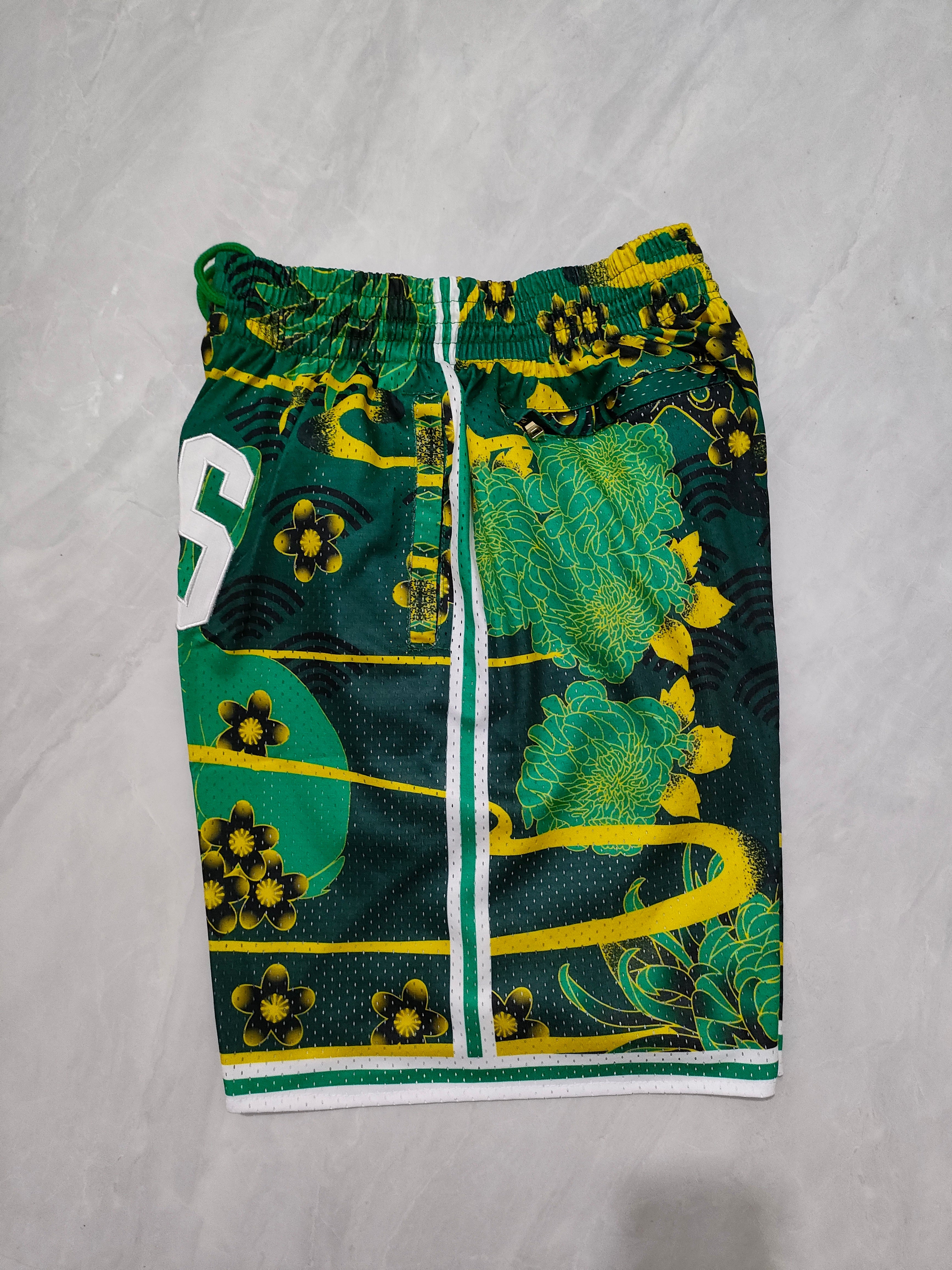 Boston Celtics Green Rabbit Year Limited Edition Pocket Shorts