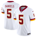 Jayden Daniels #5 Washington Commanders Vapor F.U.S.E. Limited White Jersey