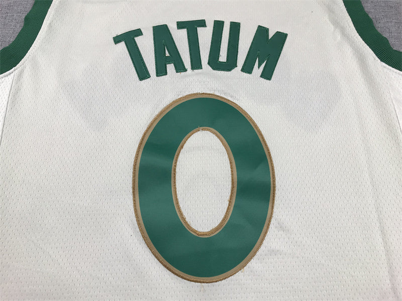 Jayson Tatum Boston Celtics #0 2024 City Edition Swingman Jersey — Embroidered