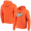 Men's Branded Orange Philadelphia Flyers Script Wordmark Hoodie