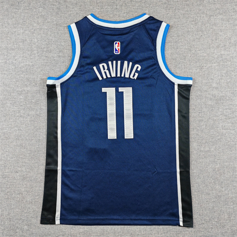 Youth Kyrie Irving Dallas Mavericks #11 Embroidered  Jersey