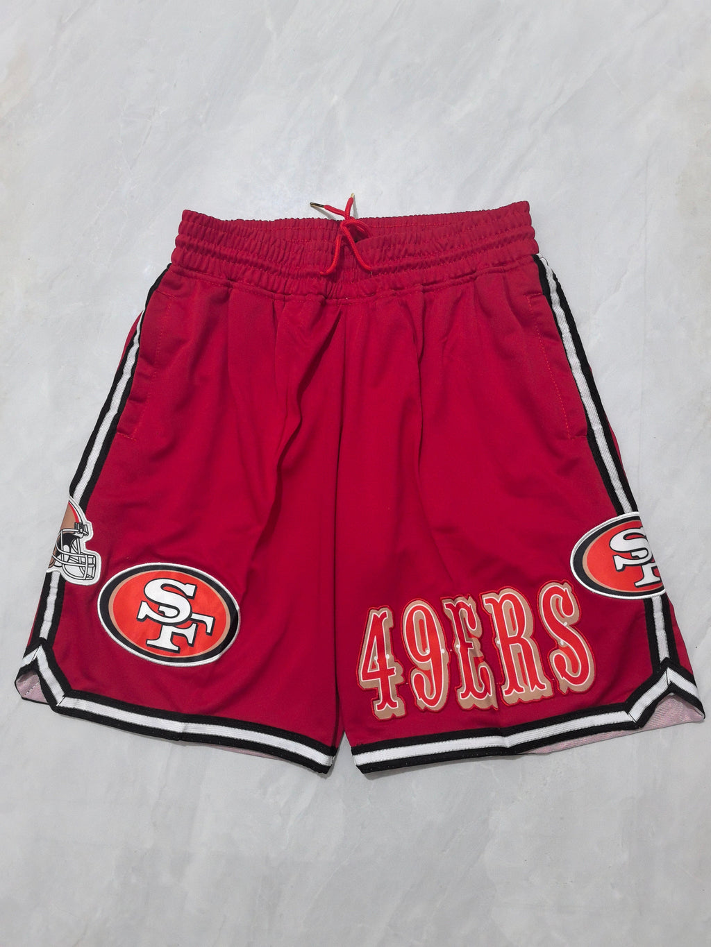 San Francisco 49ers Red Pocket Shorts