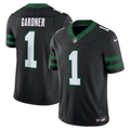 Ahmad Sauce Gardner #1 New York Jets Black Vapor F.U.S.E. Limited Jersey