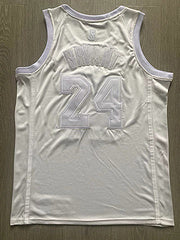 Los Angeles Lakers Bryant White 24 MN