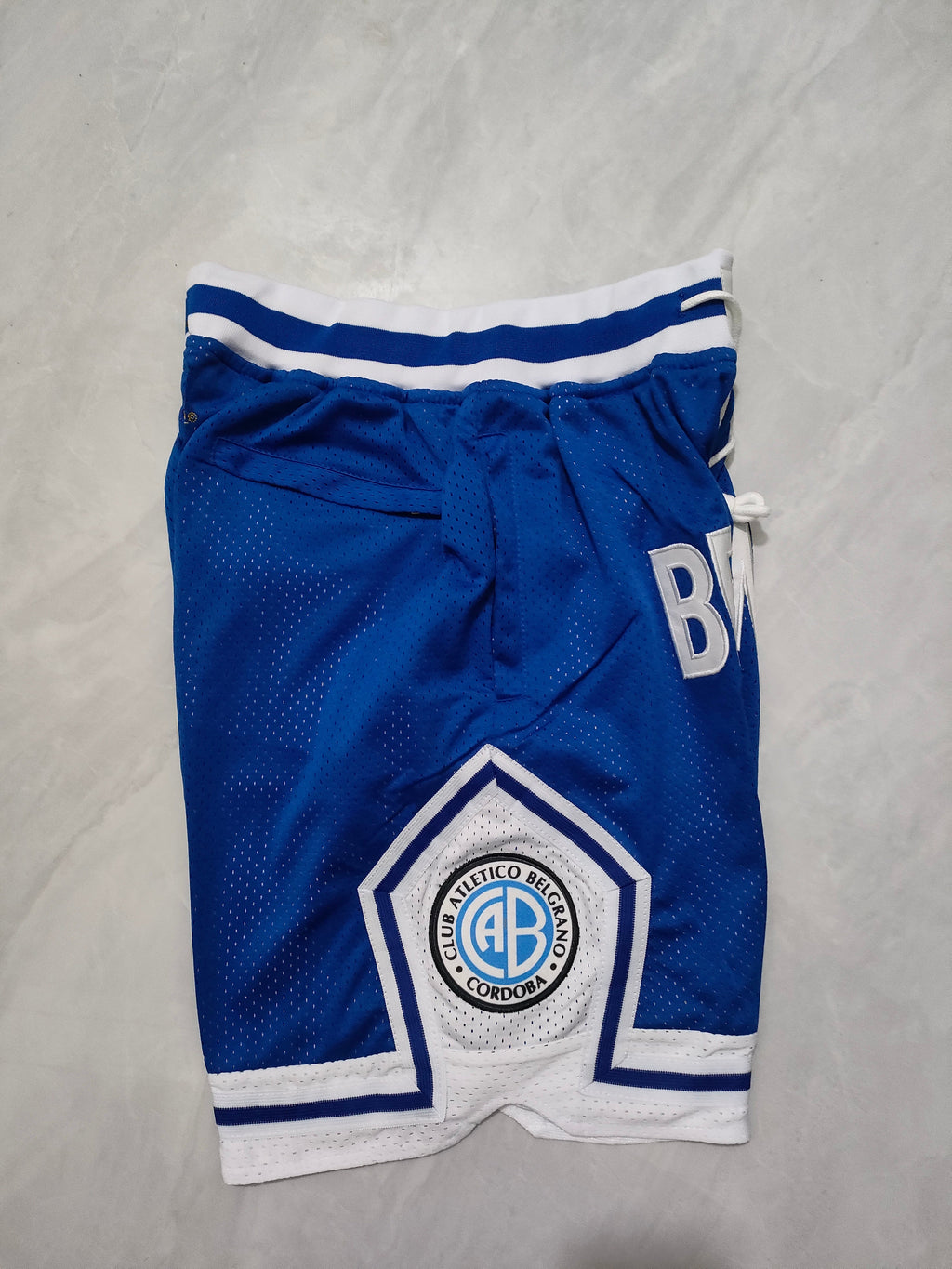 Belgrano Athletic Club Blue Pocket Shorts