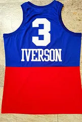 Iverson Philadelphia 76ers 3 Blue MN