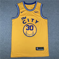 Golden State Warriors Stephen Curry #30 City Edition Swingman Jersey - Embroidered