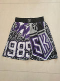 Sacramento Kings MitchellNessMN large team logo sweatpants