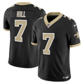 Taysom Hill #7 New Orleans Saints Black Vapor F.U.S.E. Limited Jersey