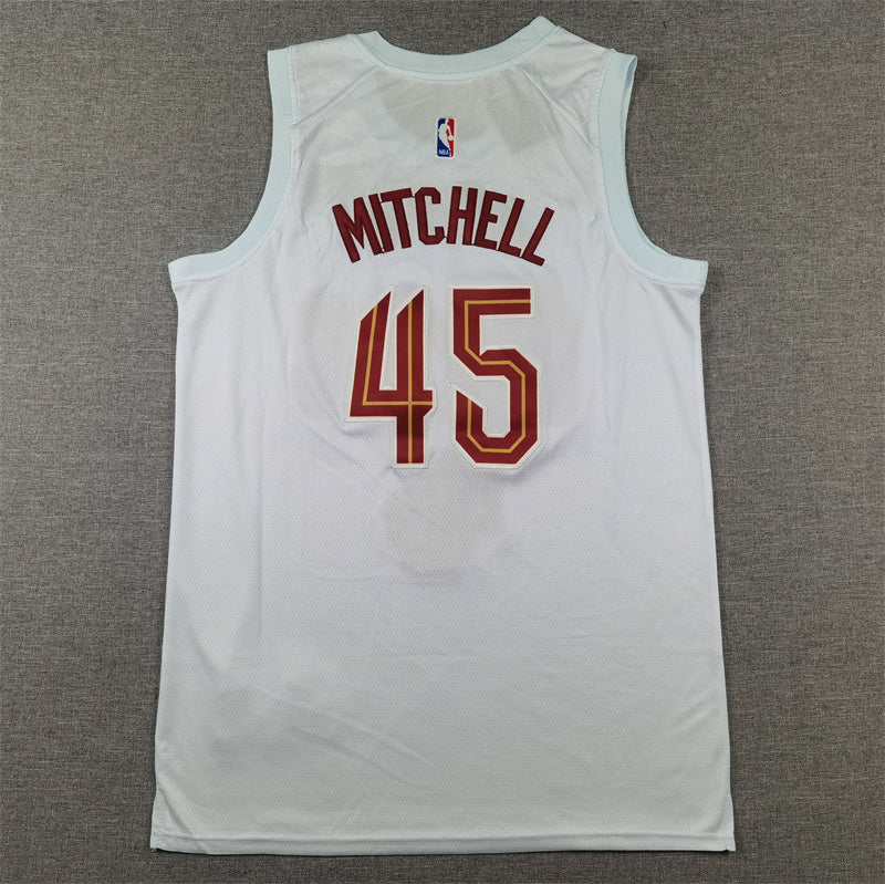 Cleveland Cavaliers Donovan Mitchell #45 City Edition - Embroidered Jersey