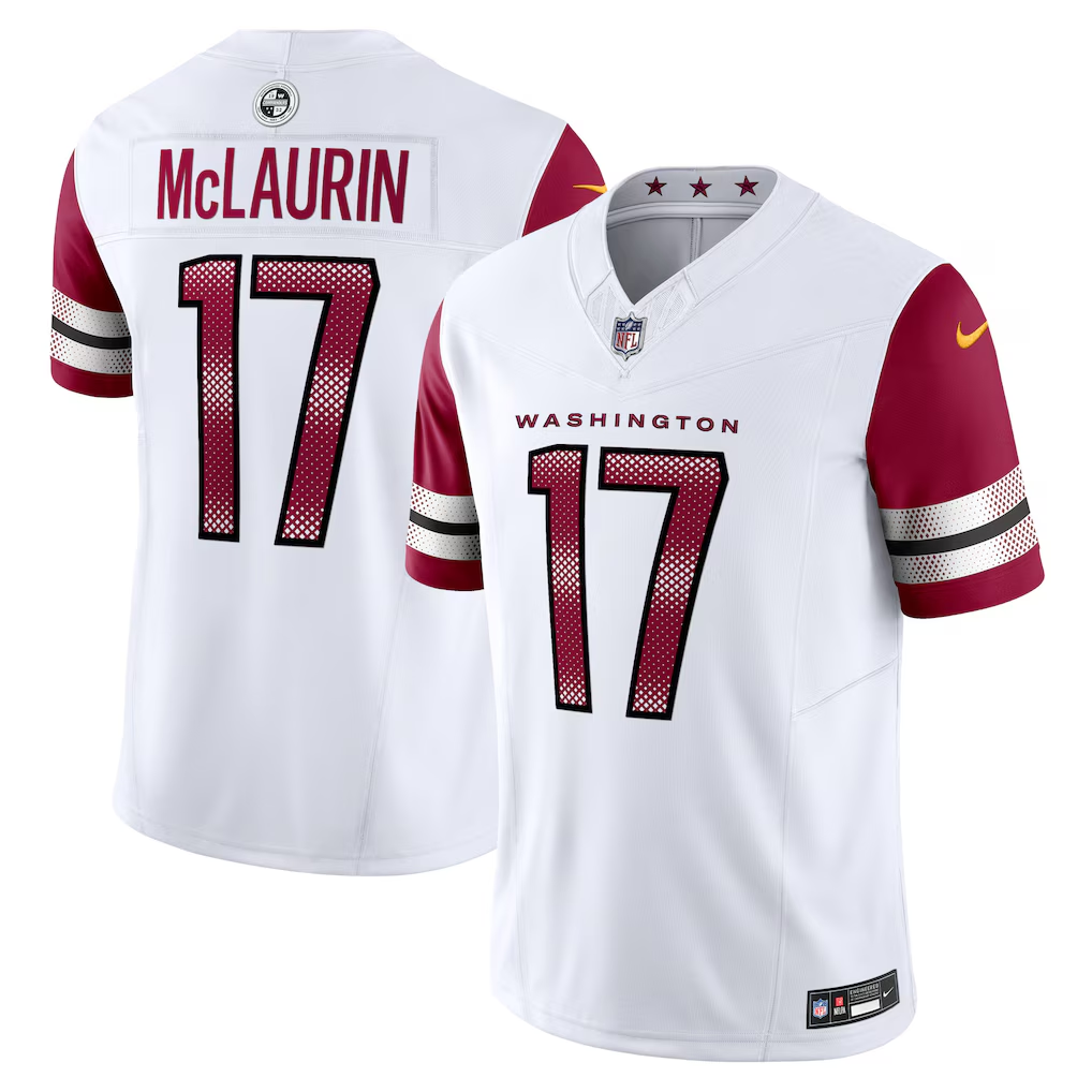 Terry McLaurin #17 Washington Commanders Vapor F.U.S.E. Limited White Jersey