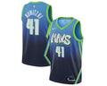 Dirk Nowtzki Dallas Mavericks City Edition Jersey