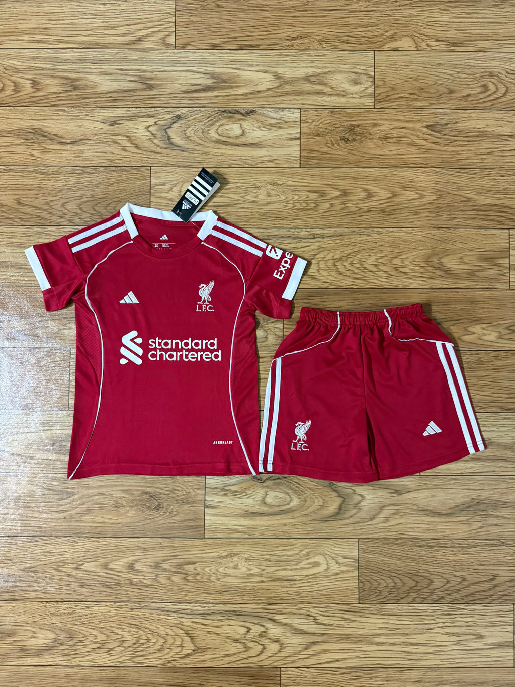 2025-2026 Liverpool Home Kit (Kids' Set)