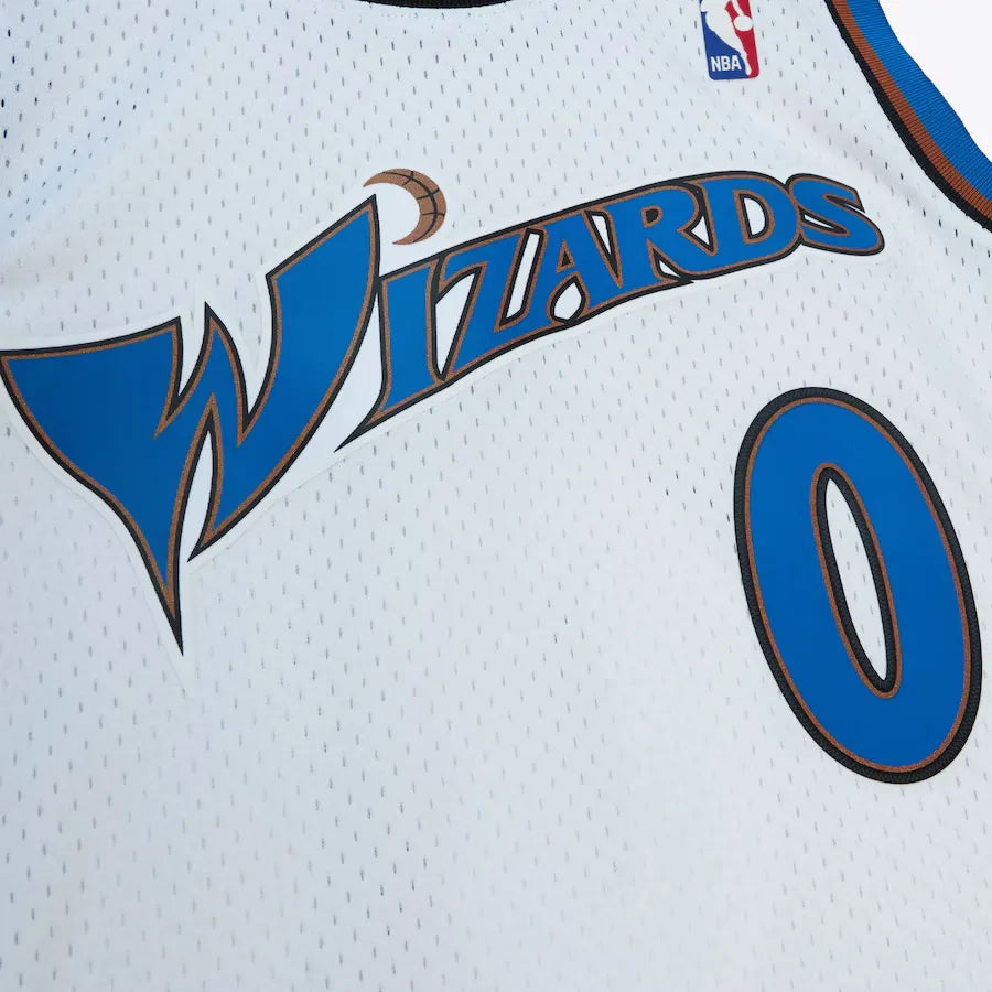 Men's Gilbert Arenas White Washington Wizards 2004/05 Jersey