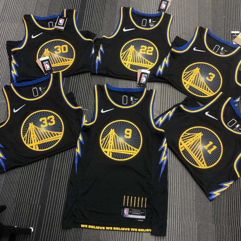 Stephen Curry Golden State Warriors 2021-22 City Edition Jersey