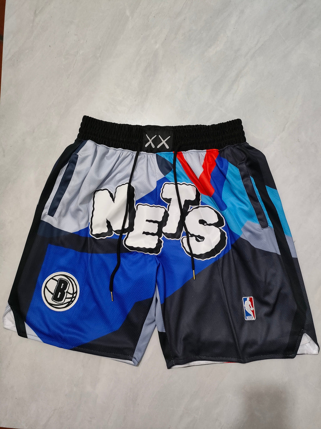 Brooklyn Nets 2024 City Edition Gray Pocket Shorts