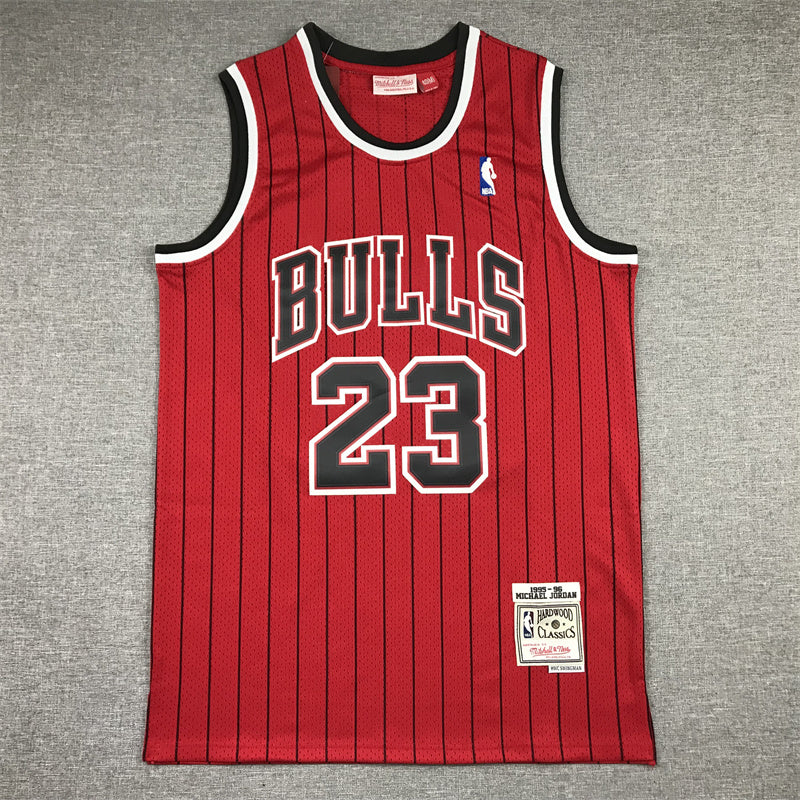 Chicago Bulls Michael Jordan #23 1995-96 Throwback – Embroidered