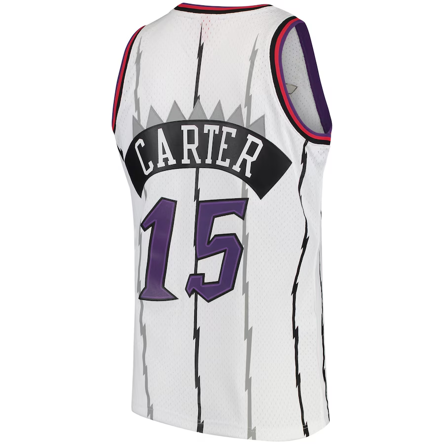 Toronto Raptors Vince Carter White 1998/99 Jersey
