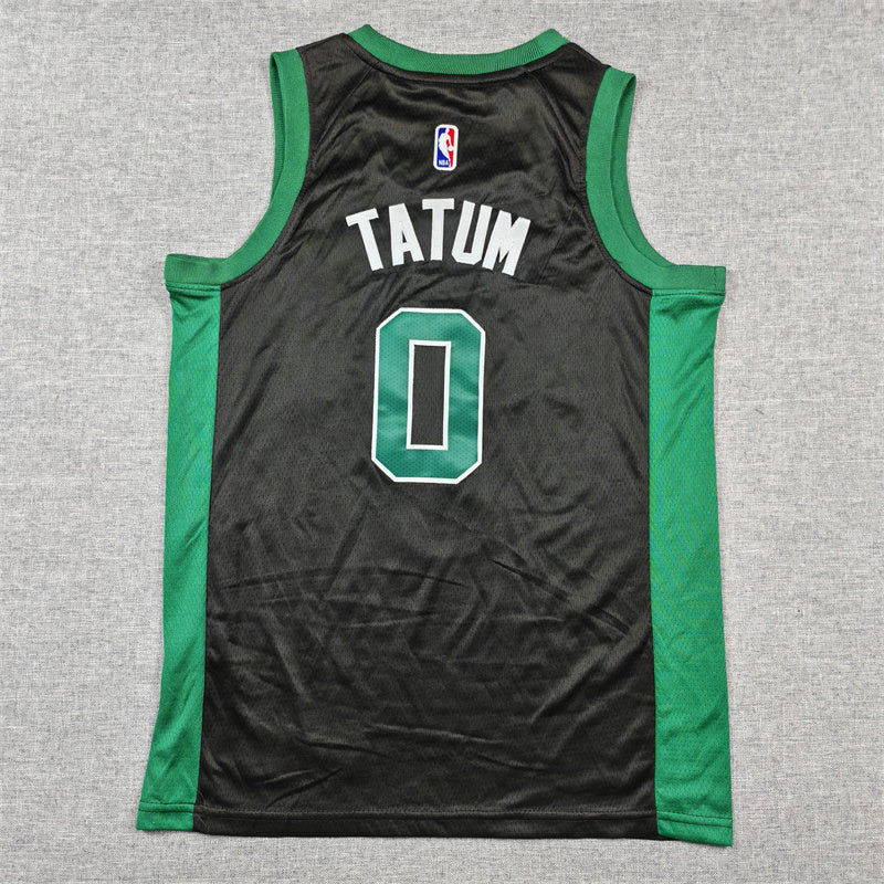 Youth Jayson Tatum Boston Celtics #0 Embroidered Jersey