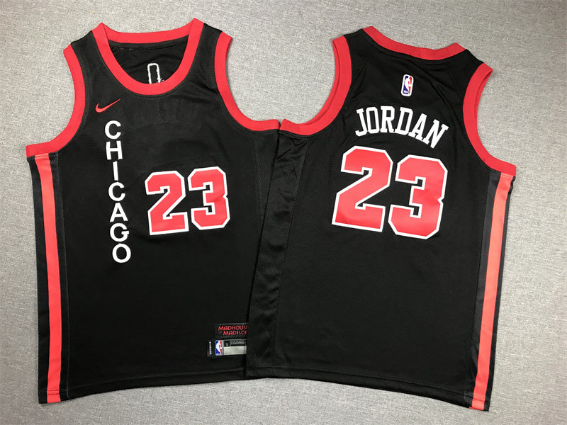 Youth Michael Jordan Chicago Bulls #23 Embroidered  Jersey