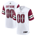 Custom Washington Commanders White Game Jersey