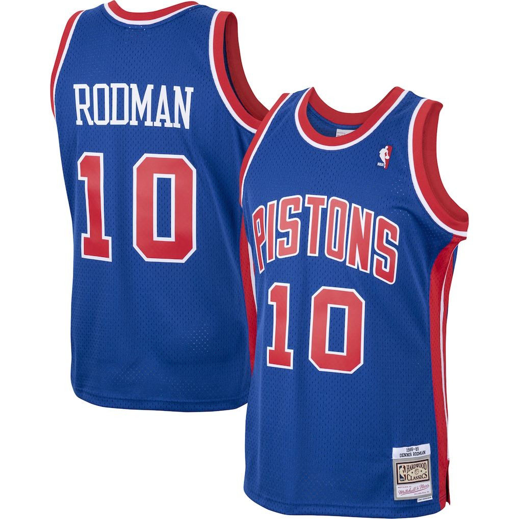 Detroit Pistons Dennis Rodman Mitchell Jersey