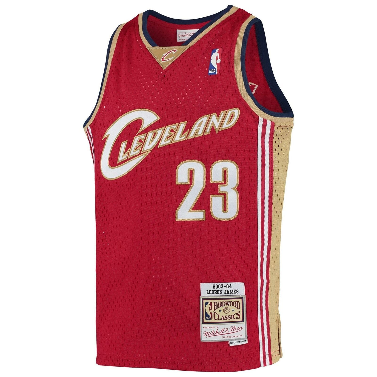 LeBron James Rookie Cleveland Cavaliers HWC Youth NBA Swingman Jersey