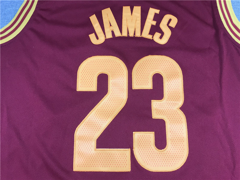 Cleveland Cavaliers LeBron James #23 - Embroidered Jersey