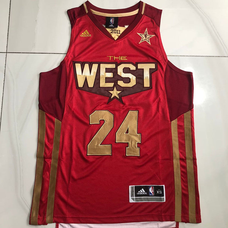 LOS ANGELES LAKERS Bryant 24 Red MN