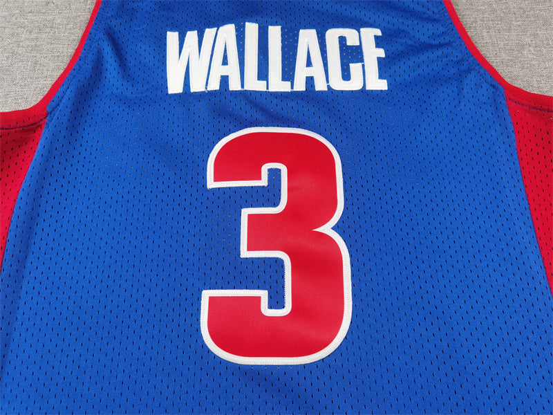 Detroit Pistons Ben Wallace #3 City Edition Swingman Jersey — Embroidered