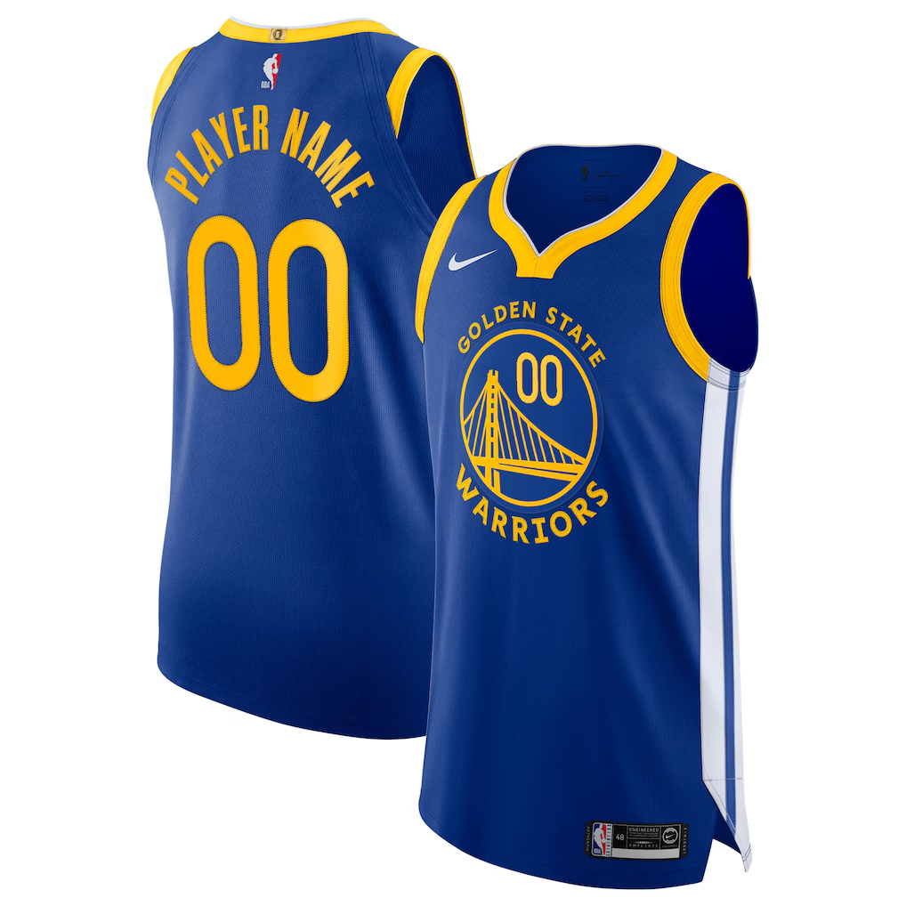 Custom Golden State Warriors Player Edition Jersey