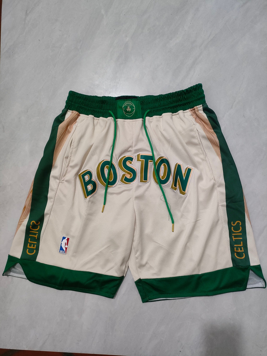 Boston Celtics Off-White City Edition Pocket Shorts