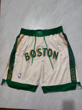 Boston Celtics Off-White City Edition Pocket Shorts