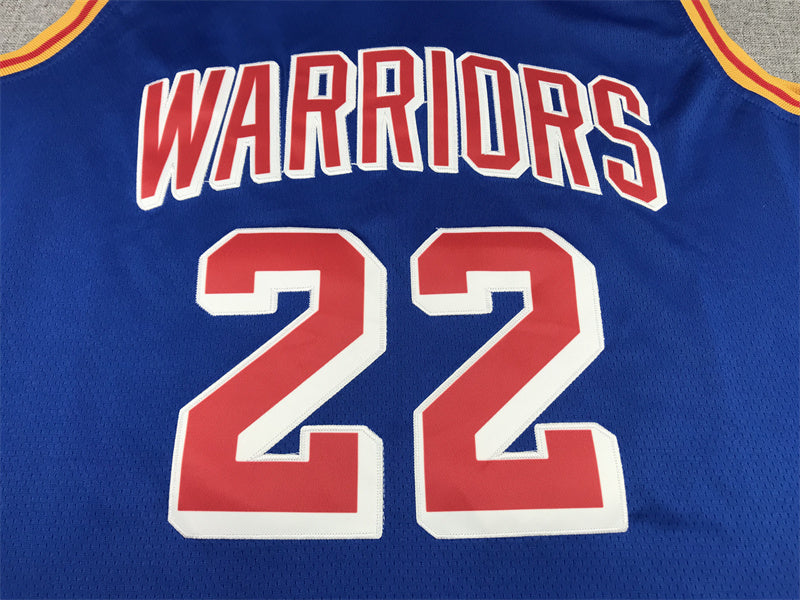 Golden State Warriors Andrew Wiggins #22 75th Anniversary City Edition Swingman Jersey — Embroidered
