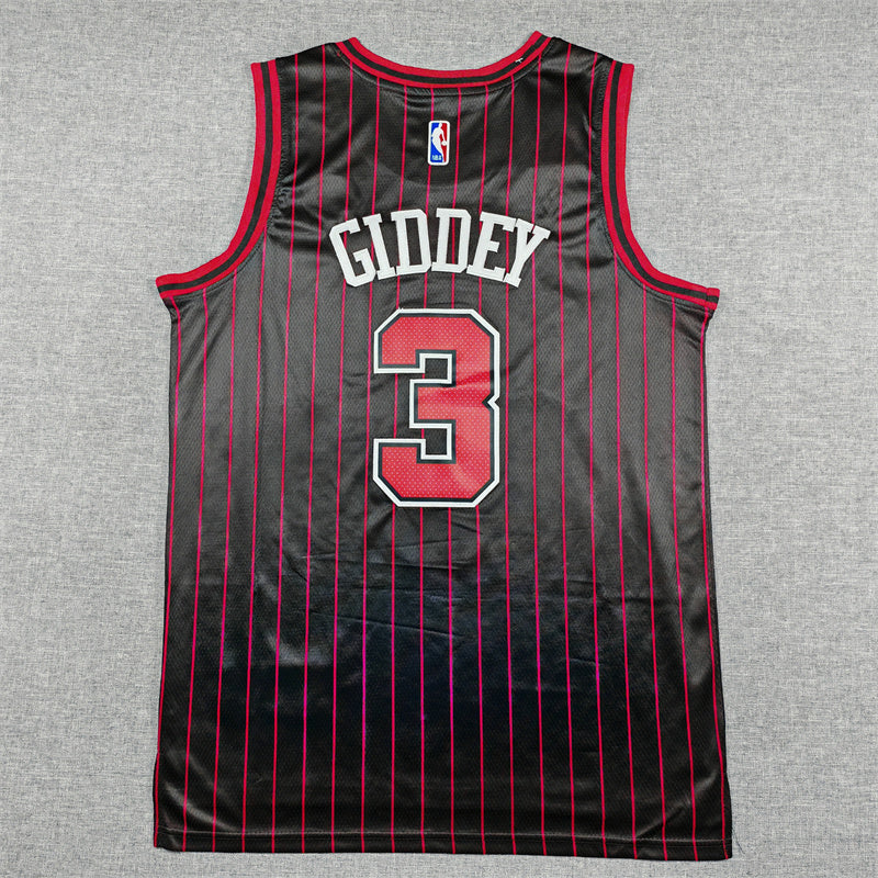 Chicago Bulls Josh Giddey #3 Statement 2026 City Edition Swingman - Embroidered Jersey