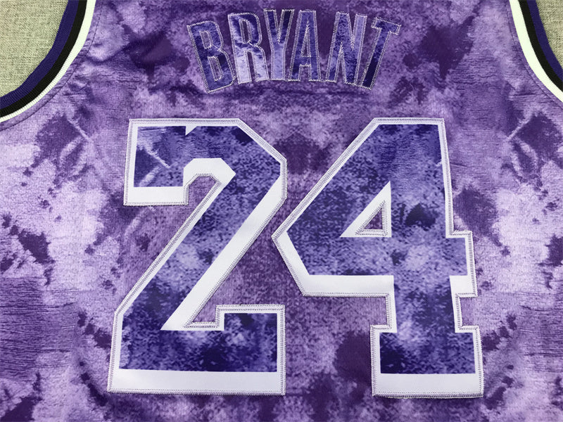 Kobe Bryant #24 Los Angeles Lakers City Edition Swingman Jersey - Embroidered