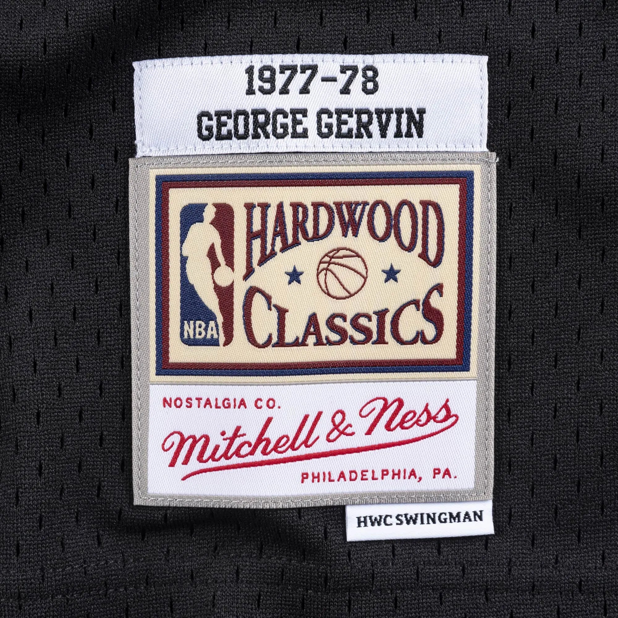 George Gervin San Antonio Spurs Hardwood Classics Throwback NBA Swingman Jersey